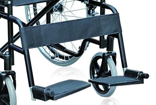 Self Propelled Folding Wheelchair (Grey) - Wheelchairs & mobility aids