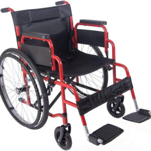 Self Propelled Folding Wheelchair (Red)