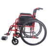 Self Propelled Folding Wheelchair (Red)