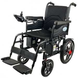 Folding Travel Electric Wheelchair/Powerchair (With 2x Battery)